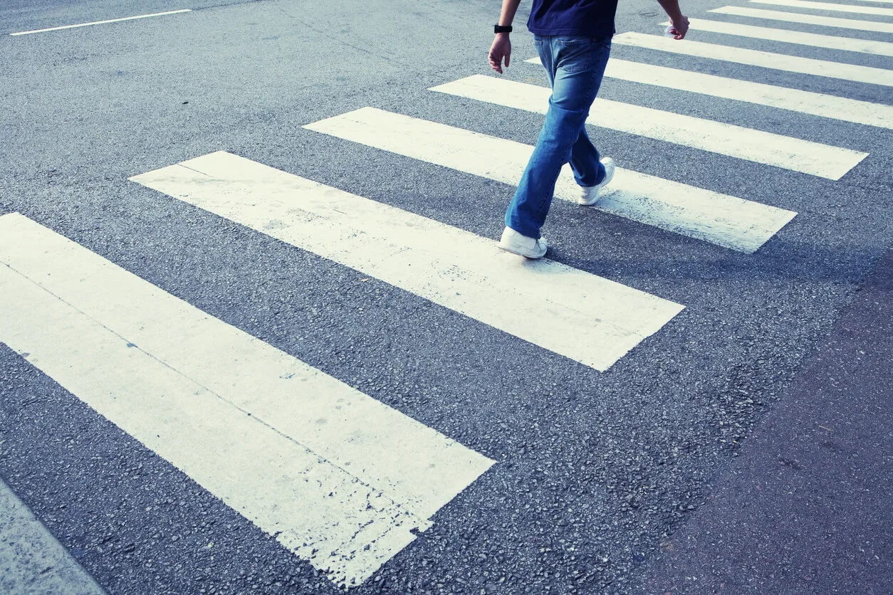 crosswalk pedestrians