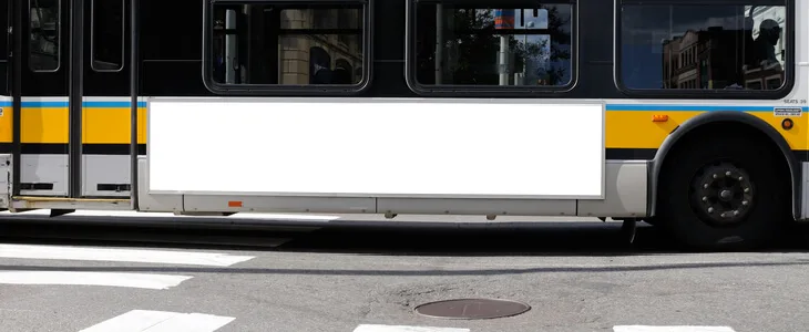 a city metro bus on the streets