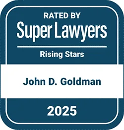 Super Lawyers Rising Star 2025; John D. Goldman